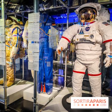 Up to space : devenez un astronaute avec l'exposition du musée de l'Air et de l'Espace, nos photos