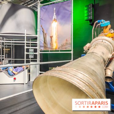 Up to space : devenez un astronaute avec l'exposition du musée de l'Air et de l'Espace, nos photos