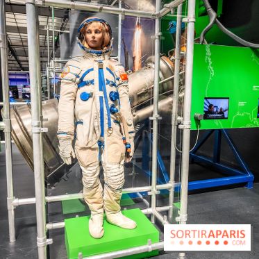 Up to space : devenez un astronaute avec l'exposition du musée de l'Air et de l'Espace, nos photos