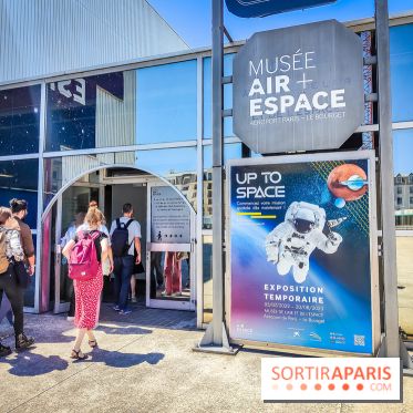 Up to space : devenez un astronaute avec l'exposition du musée de l'Air et de l'Espace, nos photos