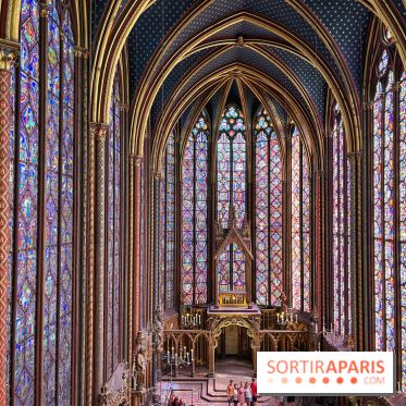 La Sainte-Chapelle et ses 1113 vitraux, un véritable joyau gothique à Paris