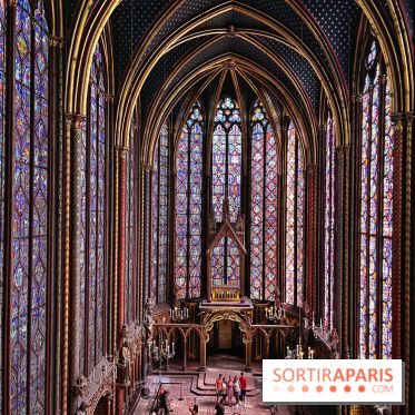 La Sainte-Chapelle et ses 1113 vitraux, un véritable joyau gothique à Paris