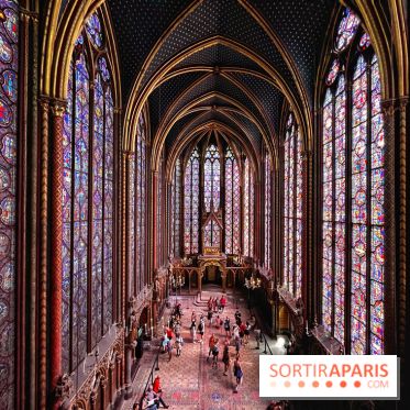 La Sainte-Chapelle et ses 1113 vitraux, un véritable joyau gothique à Paris
