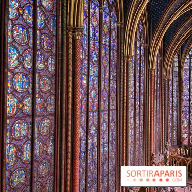 La Sainte-Chapelle et ses 1113 vitraux, un véritable joyau gothique à Paris
