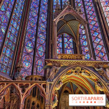 La Sainte-Chapelle et ses 1113 vitraux, un véritable joyau gothique à Paris