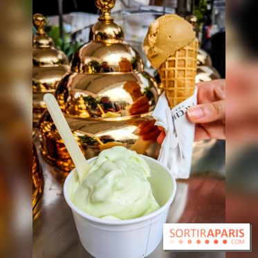 Fauchon La Plage : des glaces et des thés glacés à déguster sur un transat à la Madeleine