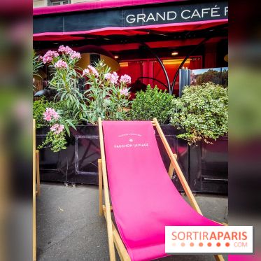 Fauchon La Plage : des glaces et des thés glacés à déguster sur un transat à la Madeleine