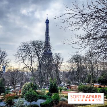 Visuels Paris - Tour Eiffel hiver parc