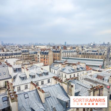 Visuels Paris - vue aérienne toits