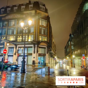 Visuels Paris - Samaritaine nuit