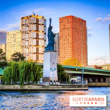 Visuels Paris - statue de la Liberté Seine