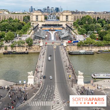 Visuels Paris -  parc des champions - Trocadéro - Jo