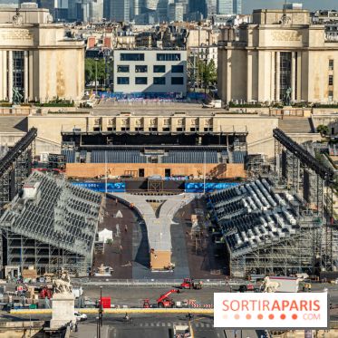 Visuels Paris -  parc des champions - Trocadéro - Jo