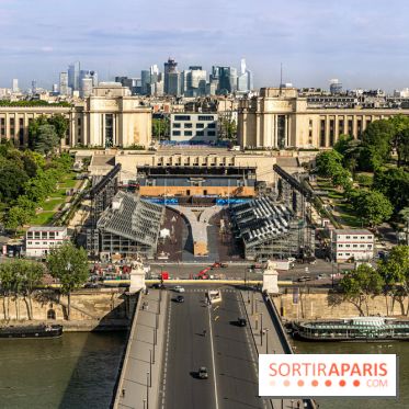 Visuels Paris -  parc des champions - Trocadéro - Jo 