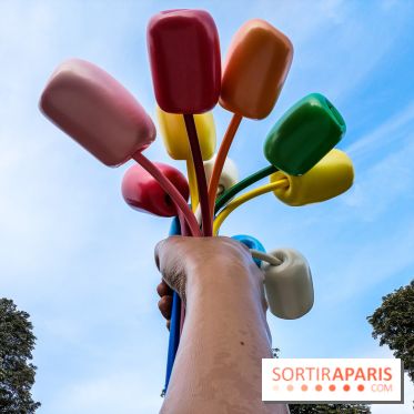 Visuels Paris - Bouquet de Tulipes de Jeff Koons