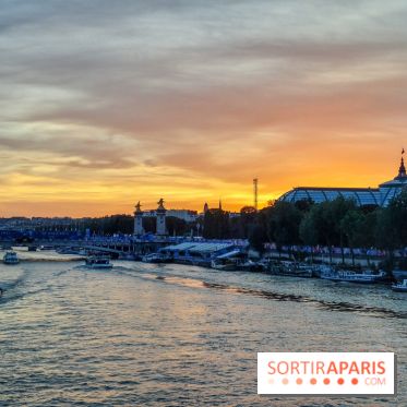 Visuels Paris - La Seine - Coucher de soleil
