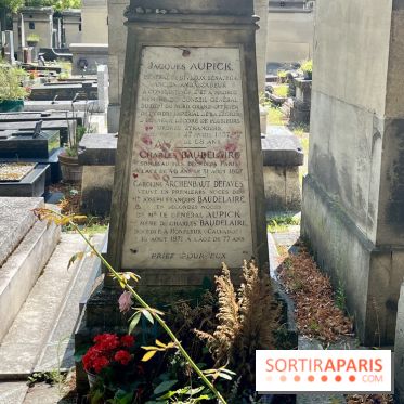 Tombe Baudelaire - Cimetière Montparnasse