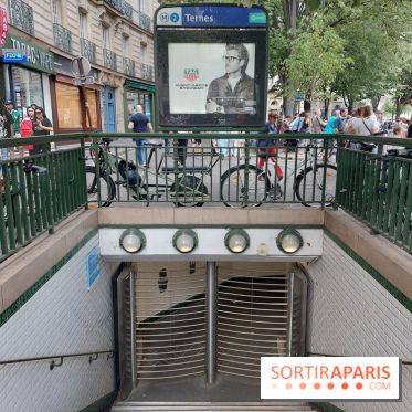 Visuels Paris - transport - métro - station fermée