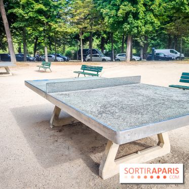 Visuels Paris - table ping ping tennis de table jardin ranelagh