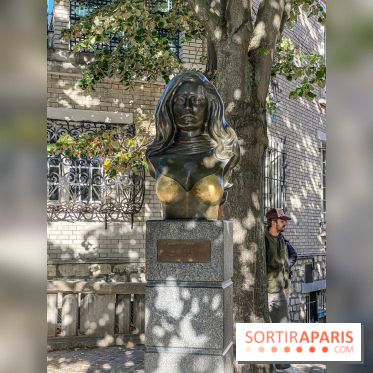 Visuels Paris Montmartre buste Dalida