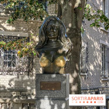 Visuels Paris Montmartre buste Dalida