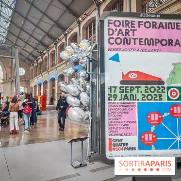 Foire foraine d'art contemporain, l'exposition ludique et immersive du 104 - nos photos