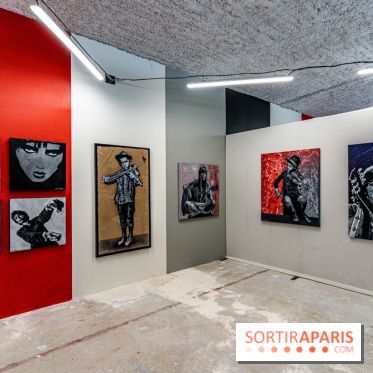 Exposition Jef Aérosol à Paris, 40 ans de pochoirs