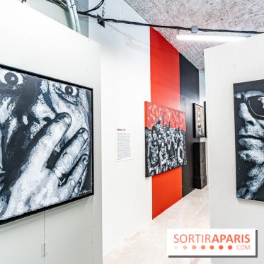 Exposition Jef Aérosol à Paris, 40 ans de pochoirs