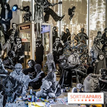 Exposition Jef Aérosol à Paris, 40 ans de pochoirs