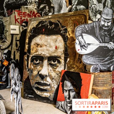 Exposition Jef Aérosol à Paris, 40 ans de pochoirs