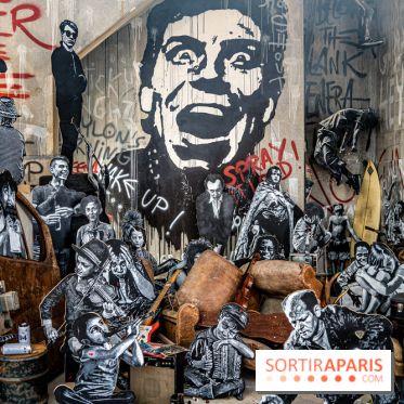 Exposition Jef Aérosol à Paris, 40 ans de pochoirs