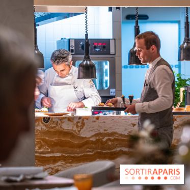 Le Corot restaurant étoilé des Etangs de Corot, les photos du lieu rénové et ses menus