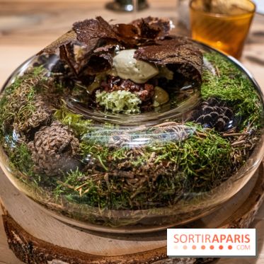 Le Corot restaurant étoilé des Etangs de Corot, les photos du lieu rénové et ses menus