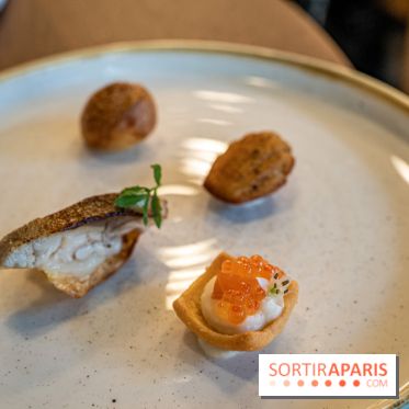 Sphère restaurant Paris 8e - amuse bouche