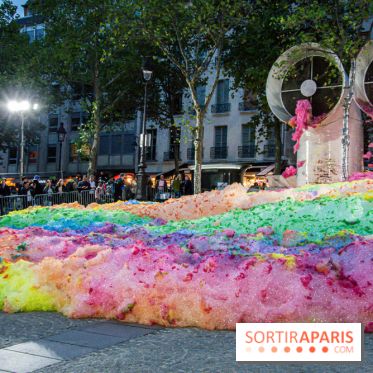Nuit Blanche 2022 au Centre Pompidou : Island of Foam, l'installation toute en mousse incontournable
