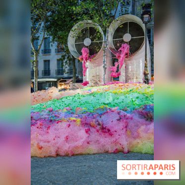 Nuit Blanche 2022 au Centre Pompidou : Island of Foam, l'installation toute en mousse incontournable
