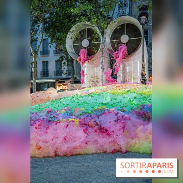 Nuit Blanche 2022 au Centre Pompidou : Island of Foam, l'installation toute en mousse incontournable