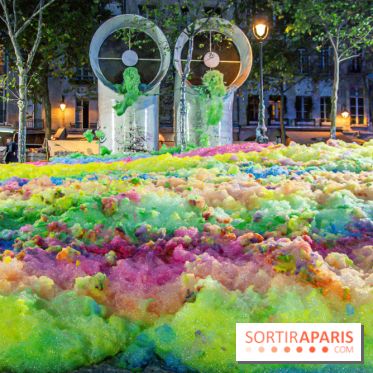 Nuit Blanche 2022 au Centre Pompidou : Island of Foam, l'installation toute en mousse incontournable
