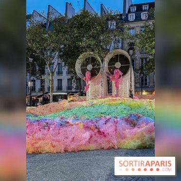 Nuit Blanche 2022 au Centre Pompidou : Island of Foam, l'installation toute en mousse incontournable