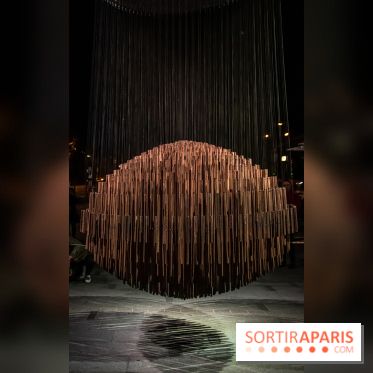 Nuit Blanche 2022 sur la place de la Samaritaine : Bing Bang, une sculpture hypnotisante et sonore
