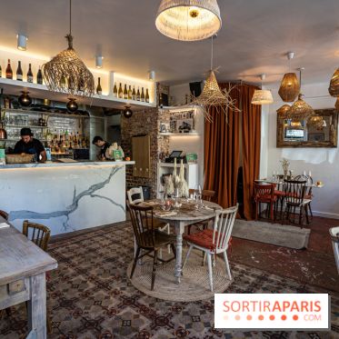 Bombarde restaurant méditerranéen et festif à Montmartre - salle