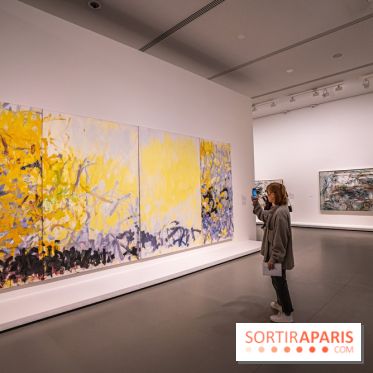 Exposition Monet - Mitchell Fondation Vuitton - Joan Mitchell  -  impressionnisme abstrait