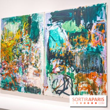 Exposition Monet - Mitchell Fondation Vuitton - Joan Mitchell  -  impressionnisme abstrait