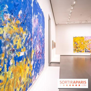 Exposition Monet - Mitchell Fondation Vuitton  - Joan Mitchell  -  impressionnisme abstrait