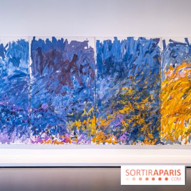 Exposition Monet - Mitchell Fondation Vuitton  - Joan Mitchell  -  impressionnisme abstrait