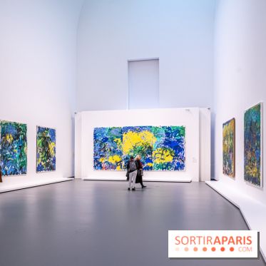 Exposition Monet - Mitchell Fondation Vuitton  - Joan Mitchell  -  impressionnisme abstrait