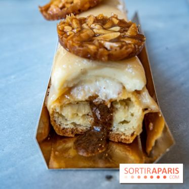 L'Éclair de Génie Café Paris - éclair double Café Amande Marcona