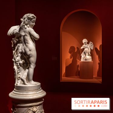 Exposition Louis XV au Château de Versailles - l'Amour essayant une de ses flèches - Jacques Sale