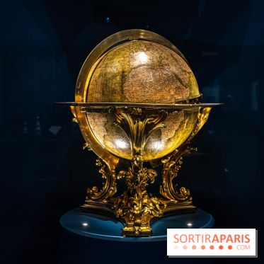 Exposition Louis XV au Château de Versailles - globe mouvant terrestre - claude-siméon passemant
