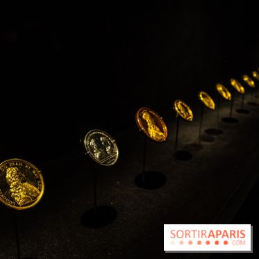 Exposition Louis XV au Château de Versailles - la mort du roi - médailles
